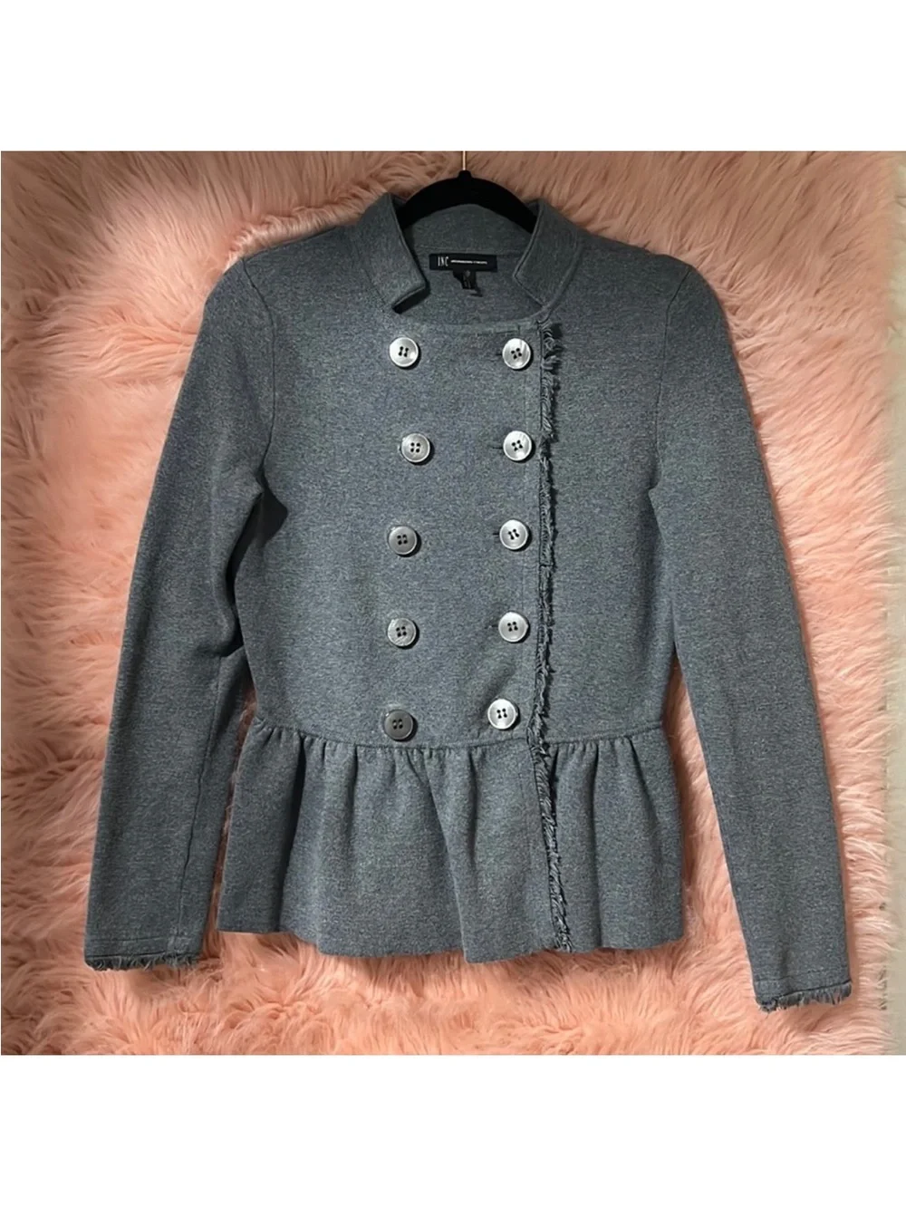 INC International Concepts tailored gray